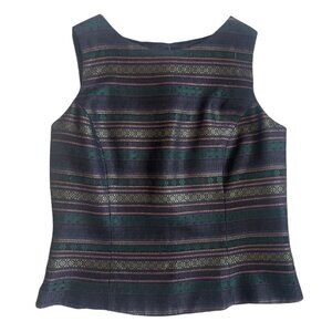 vintage Scott McClintock black vest top size 6 (small)